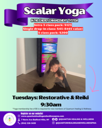 Restorative & Reiki Yoga in the Energy Enhancement System