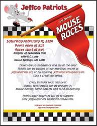 Jeffco Patriots 3rd Annual Mouse Races