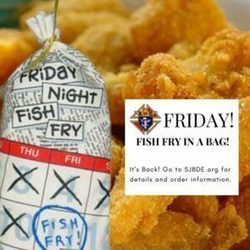 St. John the Beloved Lenten Fish Fry in a Bag