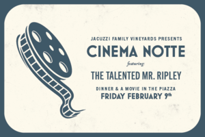 Cinema Notte: Dinner & a Movie in the Piazza