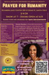 Musical Soulmates Performers Collab presents Prayer for Humanity with guest Victoria Theodore