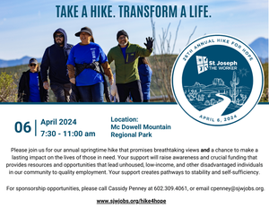 St. Joseph the Worker Hike for Hope 2024