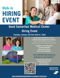 Walk In Hiring Event