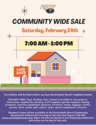 Community Wide Yard Sales in Scottsdale Ranch Neighborhoods
