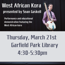 West African kora presented by Sean Gaskell