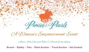 Ponies & Pearls Sunday Brunch Polo VIP with Brooke USA in The Pavilion at the National Polo Center