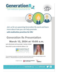 Safe Medication Practices Presentation at Senior Services Plus