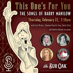 "This One's For You: The Songs of Barry Manilow" cabaret