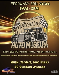 Martin Auto Museum Car Show