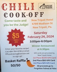 Forgotten Felines Chili Cook Off