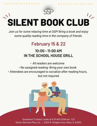 Silent Book Club at SSP