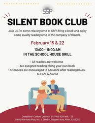 Silent Book Club at SSP