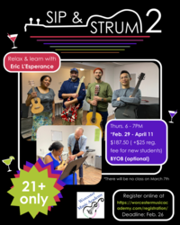 Sip and Strum 21+
