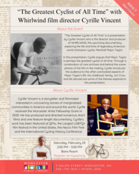 “The Greatest Cyclist of All Time” with Whirlwind film director Cyrille Vincent