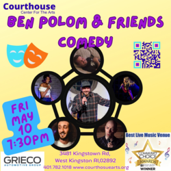 Ben Polom Comedy FRI 5/10 7:30pm