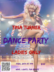 Tina Turner Dance Party Ladies Only