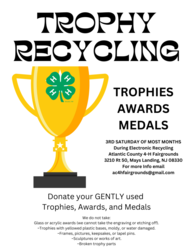 Recycling Fundraiser (E-waste, Trophy & Inkjet Printer Cartridge)