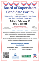 Seniors Council Candidate Forum