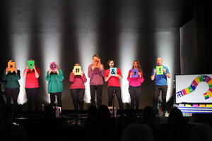 Extraneous Commas Roll the Dice Improv Comedy "GAME" Show!