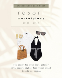 Unsubscribed Palm Beach Resort Marketplace Shopping Event - 2.8.24 - 2.11.24