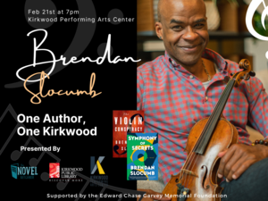 Brendan Slocumb at One Author, One Kirkwood