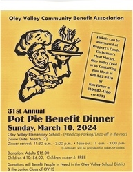 31st Annual Community Pot Pie Benefit Dinner