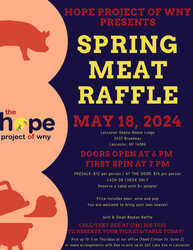Hope Project of WNY Spring Meat Raffle