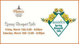 Hospice Spring Bouquet Sale at Platter's Chocolate Factory