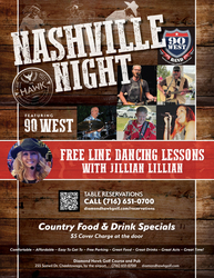 Nashville Night w/ 90 WEST at The Hawk!