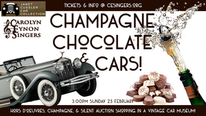 Champagne, Chocolate, and Cars!