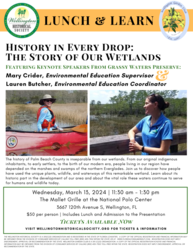 Wellington Historical Society Lunch & Learn
