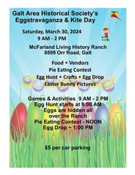 Eggstravaganza and Kite Day at the McFarland Ranch