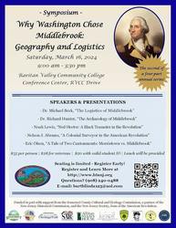 Why Washington Chose Middlebrook: Geography and Logistics