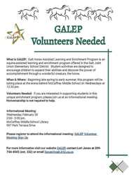Galt Horse Assisted Learning and Enrichment Program - Volunteers Needed
