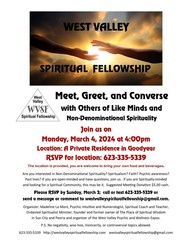 West Valley Spiritual Fellowship: Meet, Greet, and Converse