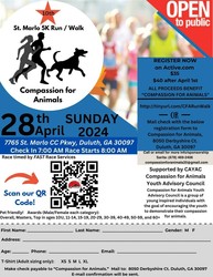 5K Run/ Walk - Compassion for Animals