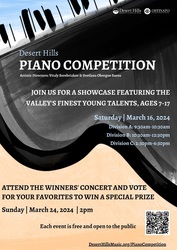 Desert Hills Piano Competition