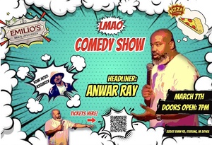 LMAO Productions Comedy Show w/ Anwar Ray