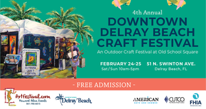 4th Annual Downtown Delray Beach Craft Festival
