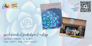 Sweet Succulent Paint and Sip at Hoppy Vine Oro Valley