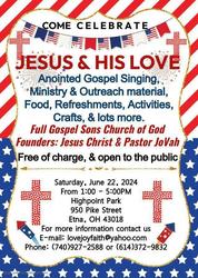 Come Celebrate: Gospel Sing event Free