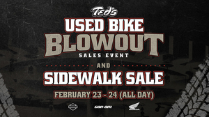 Ted's Used Bike Blowout and Sidewalk Sale