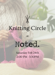 Third Piece - Knitting Circle (Hingham)