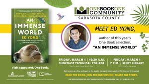 One Book Sarasota Author Talk: Ed Yong