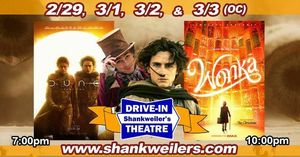 Drive-In Double Feature: DUNE PART II and WONKA ~ Timothee Chalamayhem!