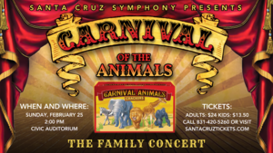 Santa Cruz Symphony: 'The Concert of the Animals"