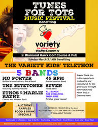 Tunes for Tots Music Fest at The Hawk!