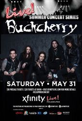 XFINITY Live! Summer Concert Series- Buckcherry