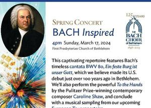 Spring Concert: Bach Inspired
