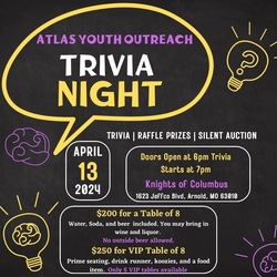 Atlas Youth Outreach 4th Annual Trivia night